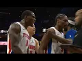 Jalen Duren and Ausar Thompson exchange heated words then dap up after timeout