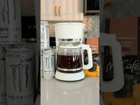 I made White Monster into a pot of Coffee