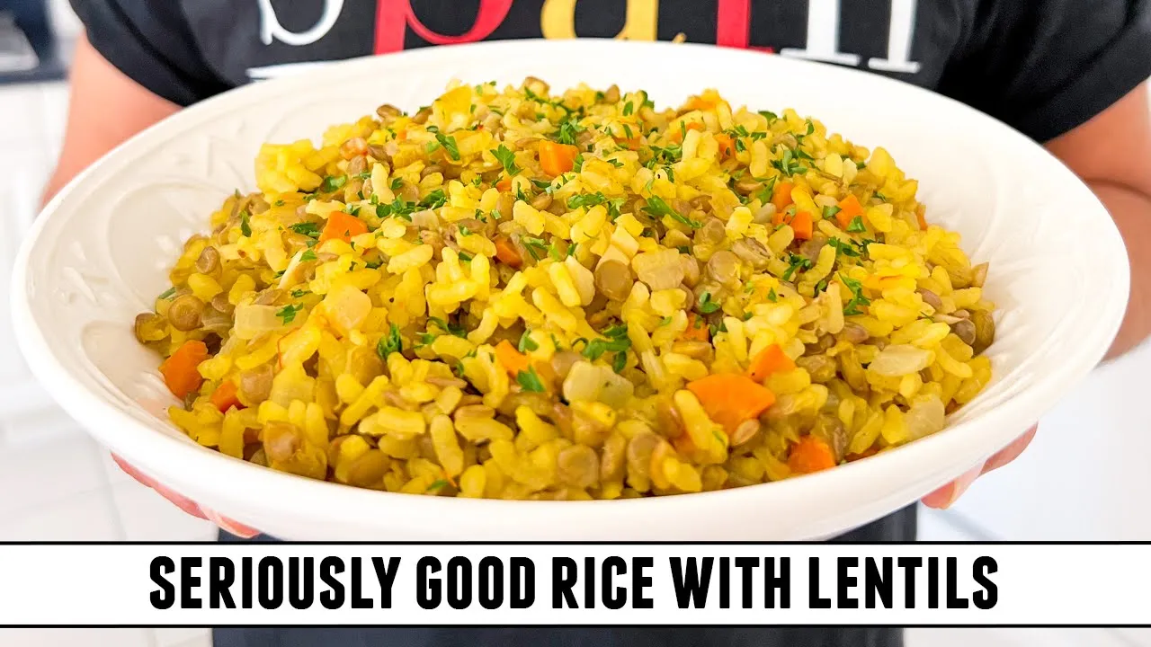 Heart-Healthy Rice with Lentils   Quick, Easy & Delicious Recipe