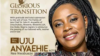 service of commendation barr mrs uju anyaehie 21th of may 2026