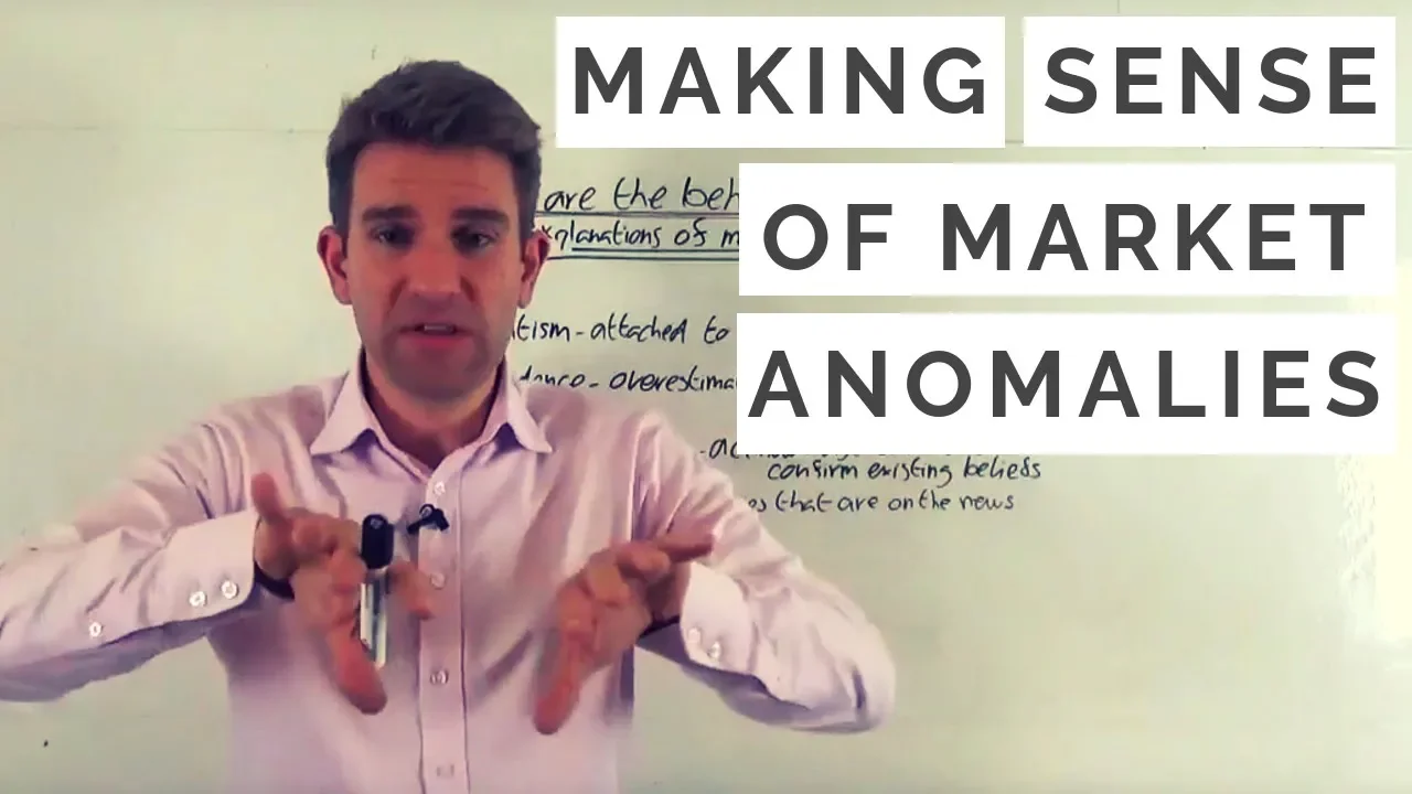 Making Sense Of Market Anomalies 😵