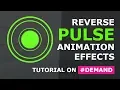 Pure CSS Reverse Pulse Animation Effects - Quick CSS Tips and Tricks