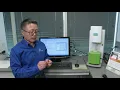 How do you set up simple solid samples on TMA