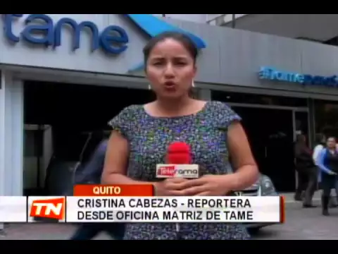 Informe preliminar de avión que perdió pista