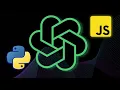 Mastering OpenAI Python JavaScript APIs - ChatGPT Dall-E Whisper Prompt Engineering