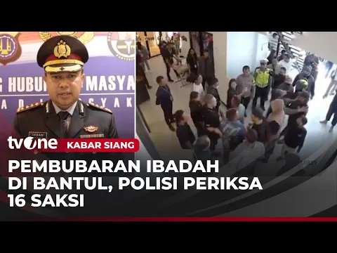 Polda DIY Naikkan Status Penyidikan Kasus Dugaan Pembubaran Ibadah di Bantul