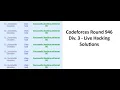 Hacking Solutions Screencast - Codeforces Round 946 Div 3