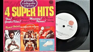 4 Super Hits - Coletânea Pop Internacional - (Compacto Completo - 1980) - Baú Musical