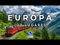 100 Lugares Mais Bonitos para Visitar na Europa Guia de Viagem em 4K