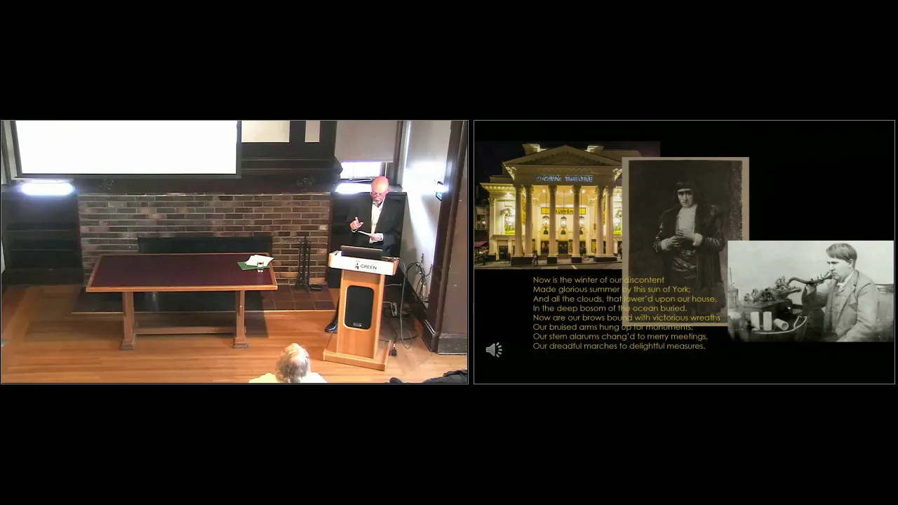 Bruce Smith | What is (Are?) Sound Studies and What Shape is it (Are They?) in Now?