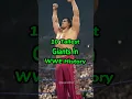 10 Tallest Giants in WWE History #wwe #shorts