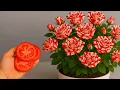 Download Lagu Just 1 slice of tomato! Roses take root and bloom into beautiful flowers overnight