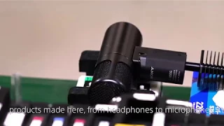 Download Sony's C-100 Hi-Res Mic Manufacturing Process and Test MP3