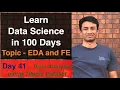 Day 41 - EDA and Feature Engineering using Titanic Dataset