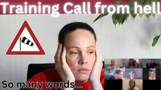 MLM Training Call - So many words so little substance I