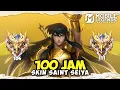 100 Jam Mobile Legends tapi Skin Saint Seiya Only