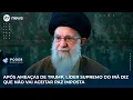 Download Lagu Após ameaças de Trump, líder supremo do Irã diz que não vai aceitar paz imposta | SBT News