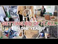 THROWING EVERYTHING I OWN OUT How I Decluttered my ENTIRE home Whole House Declutter