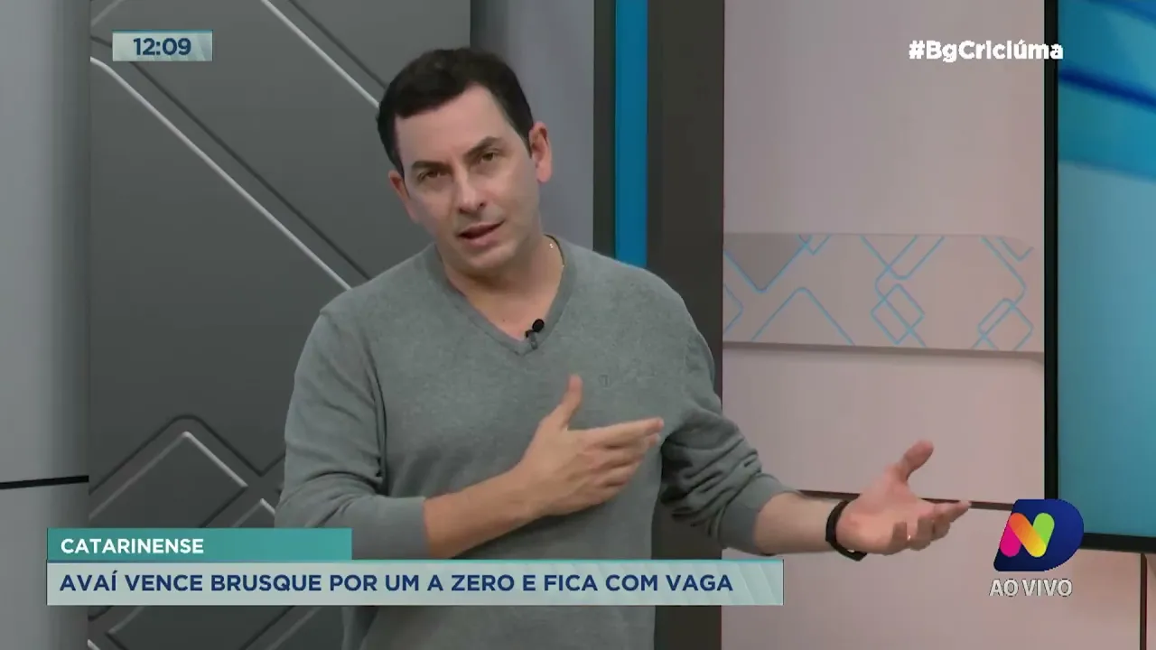 "Avaí é favorito", afirma Renato Semensati sobre a final do Campeonato Catarinense