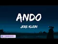 Jere Klein - ANDO / Letras
