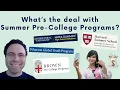 Are Pre-College Programs for High School Students Worth Your Time