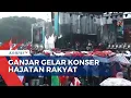 Lagu Kampanye Akbar, Ganjar Pranowo Gelar Konser Hajatan Rakyat di Bandung