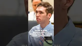 Charlie Kirk shooting Suspect makes his first in-person court appearance