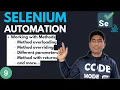 - Working with Methods in Java Selenium with Java