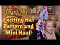 Vlogmas Day 3 | Wool Warehouse Yarn Haul + New Crochet Hat Pattern! 🧶✨