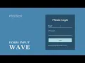 Day 8 Form Input Wave -