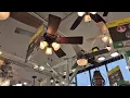 Ceiling fans at Menards