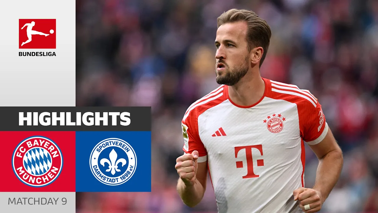Kane with 56M-Goal! | FC Bayern München - Darmstadt 98 8 ...