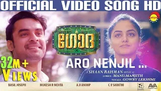 Download Aaro Nenjil Video Song with Lyrics | Godha Official | Tovino Thomas | Wamiqa Gabbi | Shaan Rahman MP3