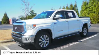 2017 Toyota Tundra Limited 5 7L V8 Used 35455A