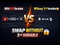 Swap Two Numbers in Java With Without 3rd Variable