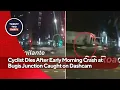 Download Lagu Fietser overlijdt na ochtendcrash bij Bugis Junction, vastgelegd op dashcam