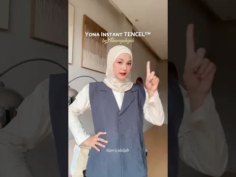 Yona Instant TENCEL™ #alawiyahijab #pashminainner #hijabinstant #pashminastyle #pashminatencel