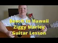 Beach In Hawaii | Ziggy Marley | Guitar Lesson