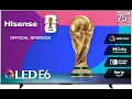 Review Hisense 75E6QF - 75 QLED 4K U Smart Fire TV 2025