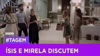 Ísis acredita nos boatos sobre Mirela e discute com a neta | TAGEM