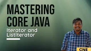 Iterator and ListIterator in Java For Each Loop for List Mastering Core Java Tutorial 10