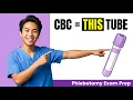What Color Tube For CBC Blood Collection Tubes US Phlebotomy Exam Practice Question