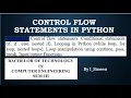 Control Flow Statements in Python