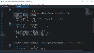 AngularJS Tutorial 35 Creating To Do App Part 7