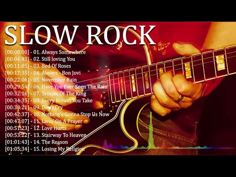 Download MP3 Scorpions, Aerosmith, Bon Jovi, White Lion, Ledzeppelin, The Eagles - Best Slow Rock Ballads 80s 90s