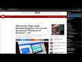 Getting Started with Microsoft Edge on Windows 10