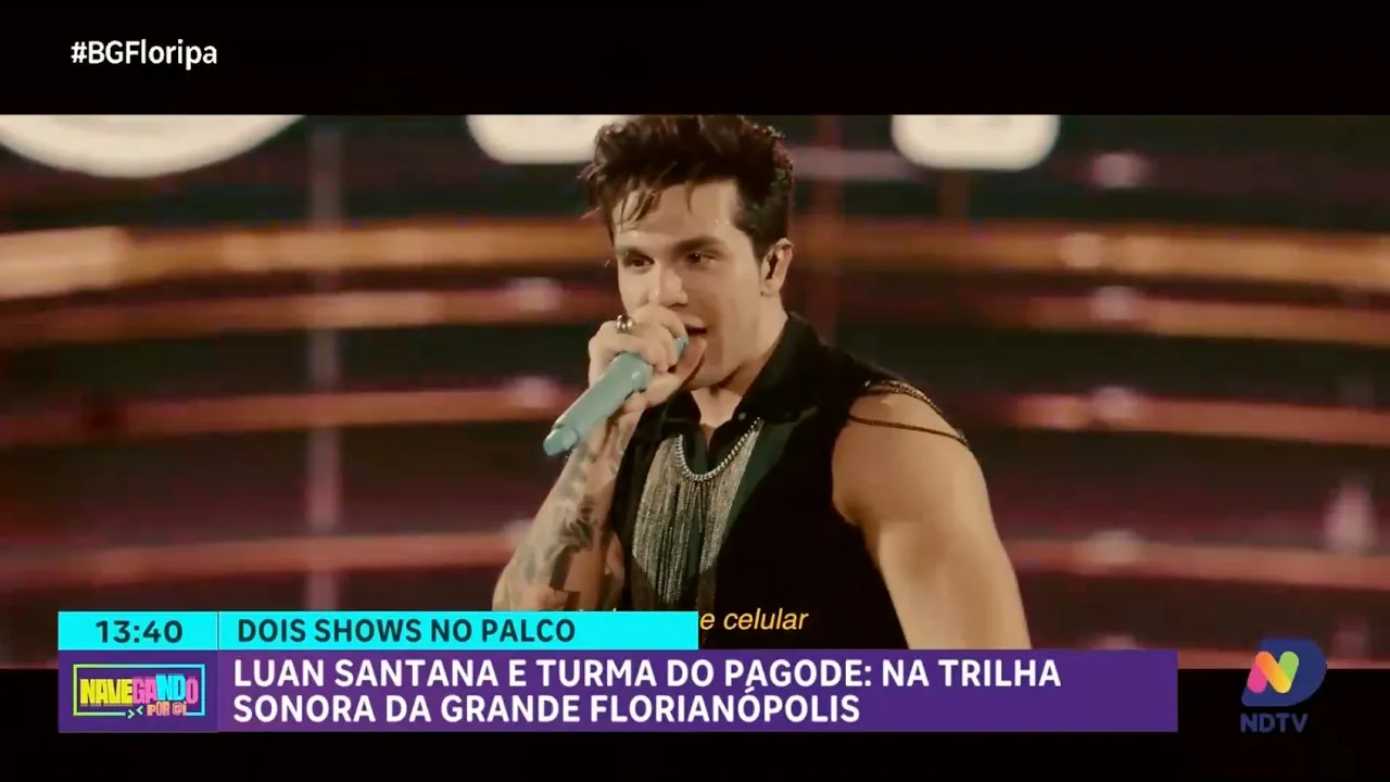 Navegando por Aí: Luan Santana e Turma do Pagode em SJ, Meu Amigo Pinguim e Reggae com Reis do Nada