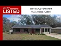 5601 Maple Forest Drive Tallahassee Florida 32303 Tom Hutchinson Keller Williams 850-322-4954