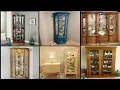 31 Wooden Glass Corner Cabinet Display Almirah Designs For Crocary s