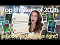 Goodread s most popular thrillers of 2026 Do you agree booktube